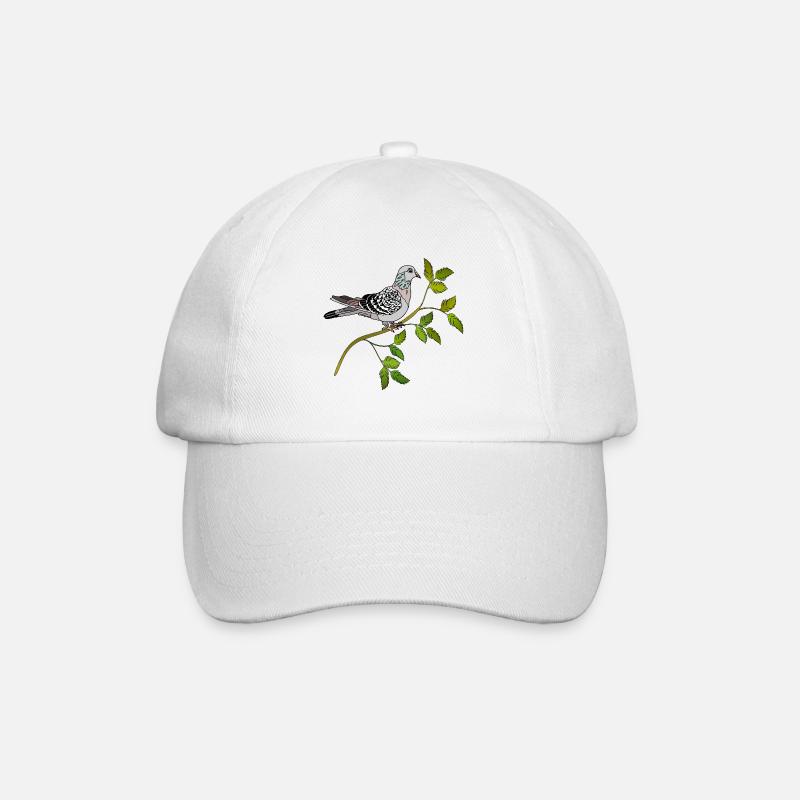 Oiseau - Casquette classique - blanc/blanc