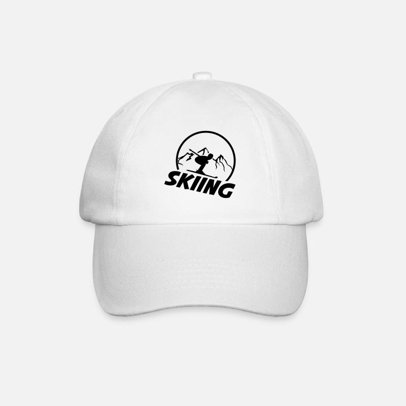 ski - Casquette classique - blanc/blanc
