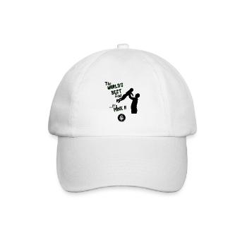 The world's best dad - Casquette classique - blanc/blanc - Devant