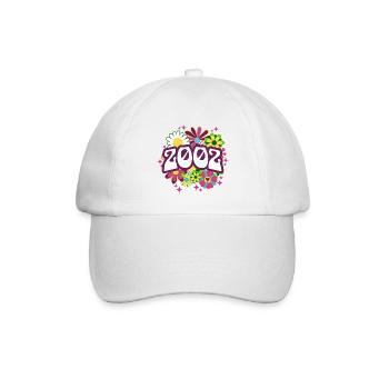 Fête Anniversaire Femme 2002 20 Ans Anniversaire - Casquette classique - blanc/blanc - Devant