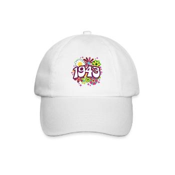 Birthday Party Woman 1943 80 Years Anniversary - Baseball Cap - white/white - Front