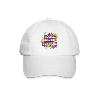Retro Sentence Learning Reading Teacher - Baseball Cap - white/white - Front