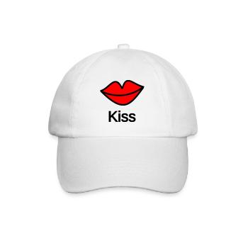 CHRISTMAS. YEAR. ANNIVERSARY. RETIREMENT. FEAST. HEART. - Baseball Cap - white/white - Front