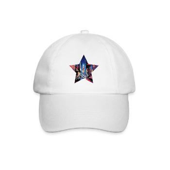 Times Square New York - Baseball Cap - white/white - Front