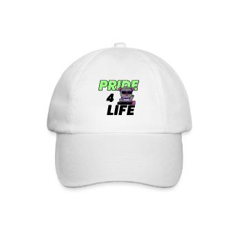 Pride 4 life - Casquette classique - blanc/blanc - Devant