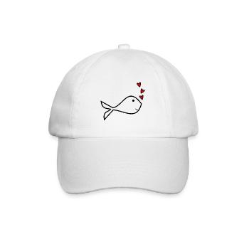 SCHÖNEN MUTTERTAG. MAMA. MUTTERTAG. ICH LIEBE DICH - Baseballkappe - Weiß/Weiß - Vorne