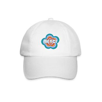 MERCI. MAÎTRESSE. MAÎTRE. MERCI MAÎTRESSE - Casquette classique - blanc/blanc - Devant