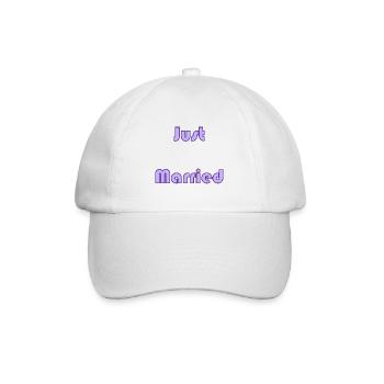 JUST MARRIED. bachelorette party. SAINT VALENTINE. COUPLE - Baseball Cap - white/white - Front