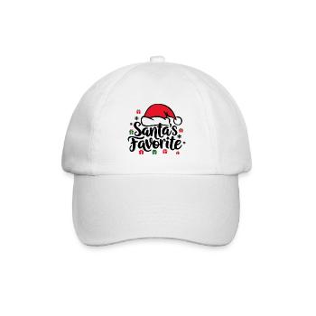Le chapeau de Père Noël préféré du Père Noël - Casquette classique - blanc/blanc - Devant