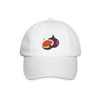 Digitale Feige - Baseballkappe - Weiß/Weiß - Vorne