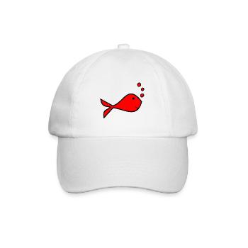 MUTTERTAG. SCHÖNEN MUTTERTAG. MAMA. ICH LIEBE DICH - Baseballkappe - Weiß/Weiß - Vorne