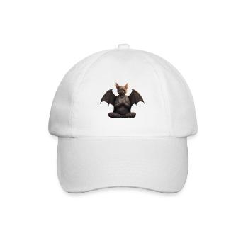 Bats Yoga / Yogi Bat - Baseball Cap - white/white - Front