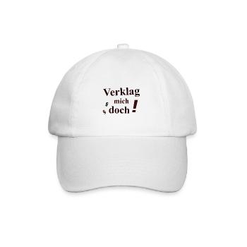 Funny saying: Sued me! - Baseball Cap - white/white - Front