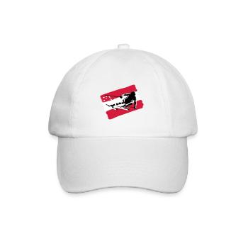Ski Austria, skiing - Baseball Cap - white/white - Front