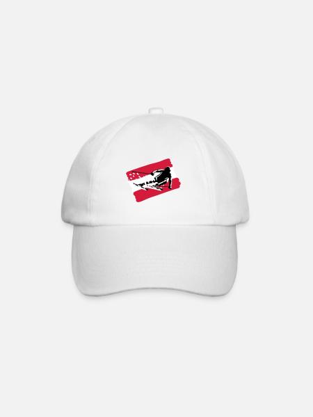 Ski Autriche, ski - Casquette classique - blanc/blanc