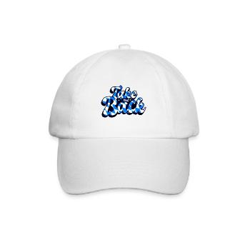 Bavaria Flag Used Look Bavarian Flag Vintage - Baseball Cap - white/white - Front