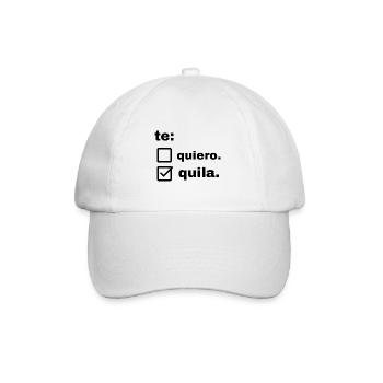 tequila - Casquette classique - blanc/blanc - Devant