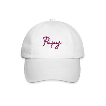 GRANDPA. FATHER's DAY. HAPPY BIRTHDAY DAD. DAD. FEAST - Baseball Cap - white/white - Front