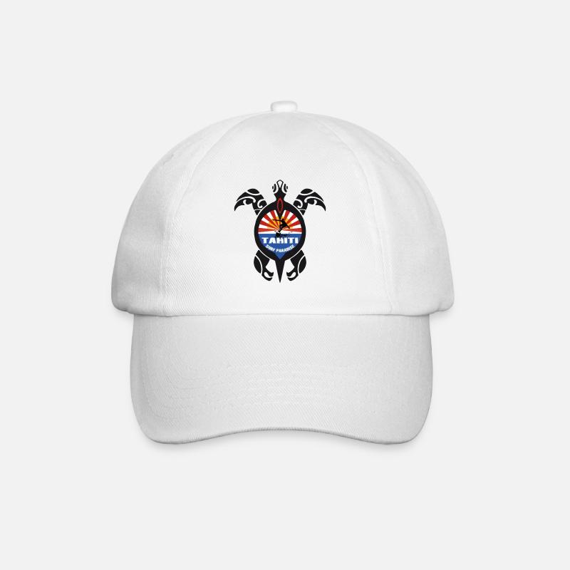 tahiti turtle - Casquette classique - blanc/blanc