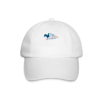 Fier d'être français - Casquette classique - blanc/blanc - Devant