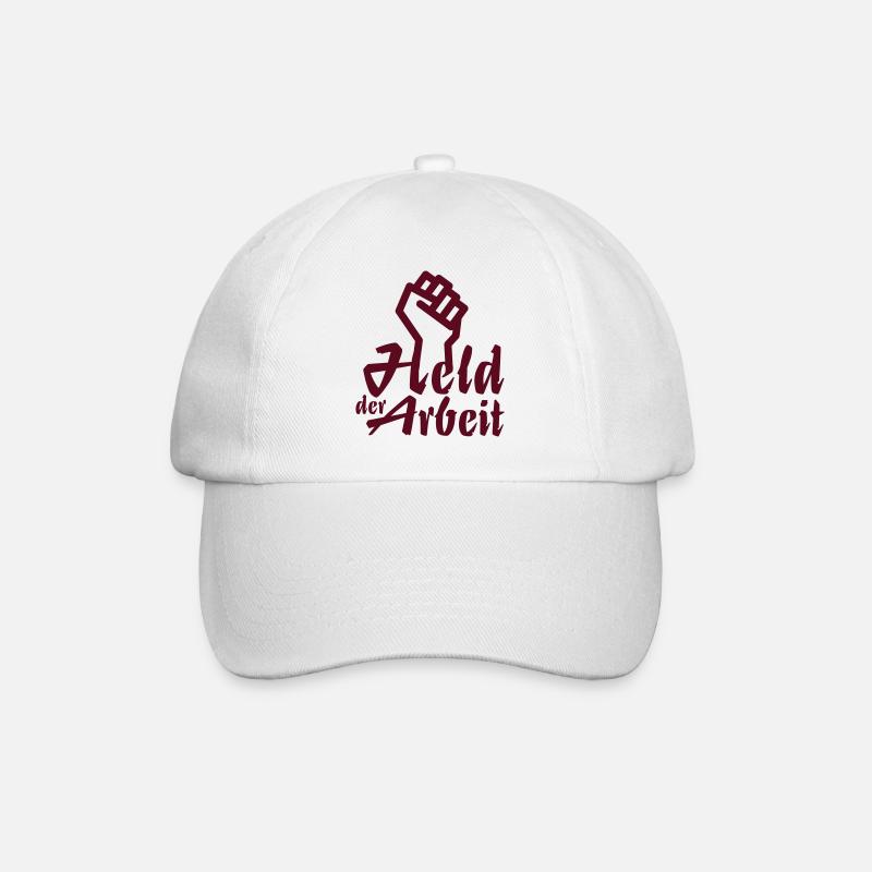 Héros du travail - Casquette classique - blanc/blanc