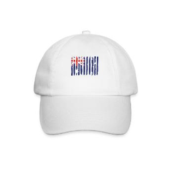 Roots heimat home love stolz Australien png - Baseballkappe - Weiß/Weiß - Vorne