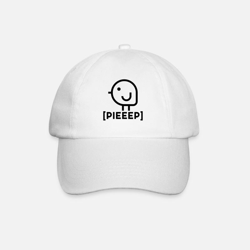 PIEEEP BIRD - Baseballkappe - Weiß/Weiß