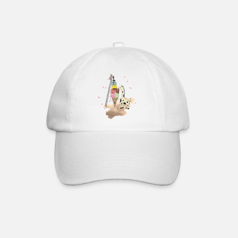 Wildlife Icecream - Casquette classique - blanc/blanc