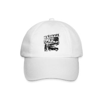 Radball | papa - Casquette classique - blanc/blanc - Devant
