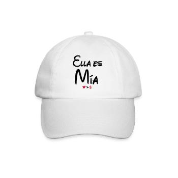 ella_es_mia - Baseball Cap - white/white - Front