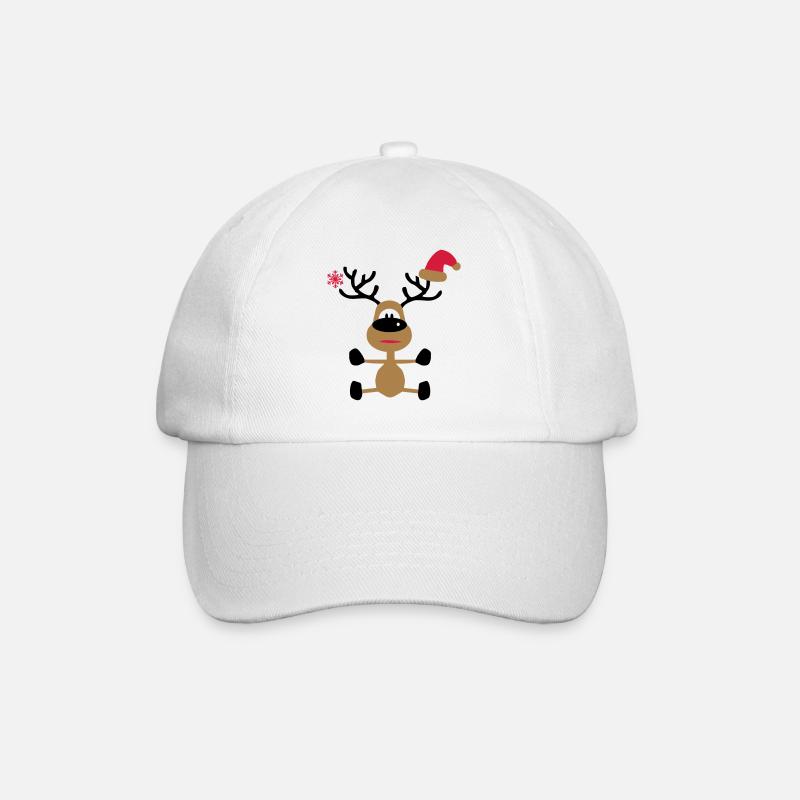 christmas - Baseball Cap - white/white