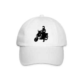 Roller - Baseballkappe - Weiß/Weiß - Vorne