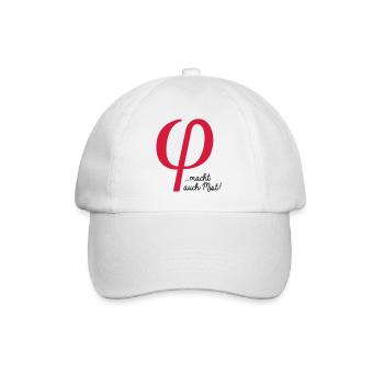 klein phi macht auch Mist - Casquette classique - blanc/blanc - Devant