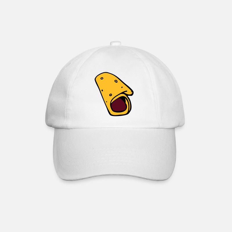 crepe galette saucisse - Casquette classique - blanc/blanc