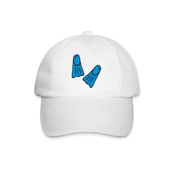 Cadeaux drôles pour les plongeurs - Casquette classique - blanc/blanc - Devant