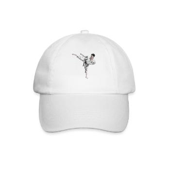 karate - Baseball Cap - white/white - Front