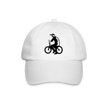 bmx - Baseball Cap - white/white - Front