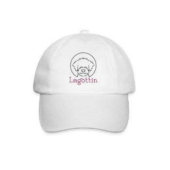 lagotto10 10 - Baseballkappe - Weiß/Weiß - Vorne