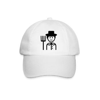 agriculteur - Casquette classique - blanc/blanc - Devant