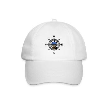 Maritime Ahoi Capitaine Maritime - Casquette classique - blanc/blanc - Devant