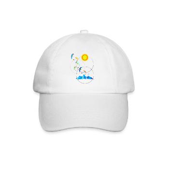 Paragliding Acro Paragliding Fun Sport Adrenaline - Baseball Cap - white/white - Front