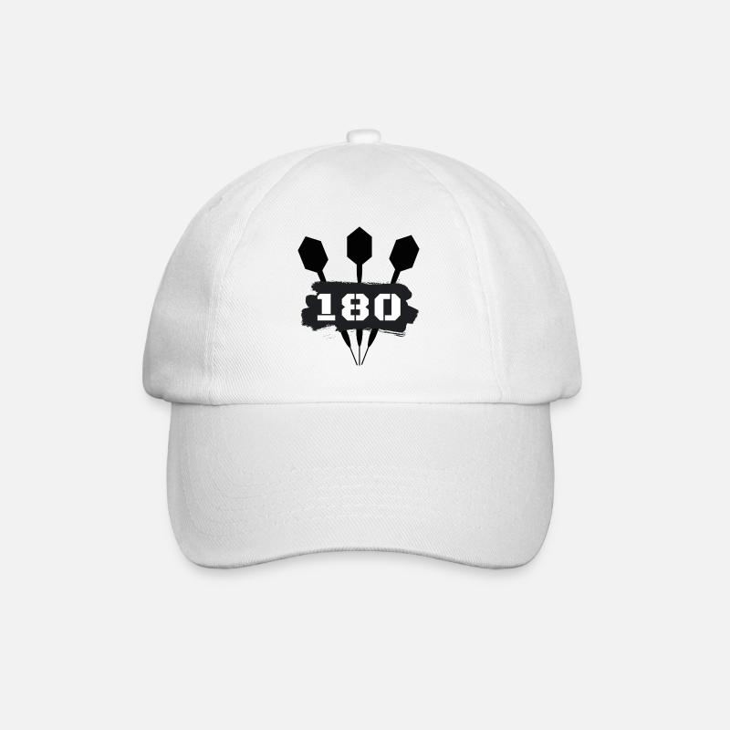 Dart - Baseballkappe - Weiß/Weiß