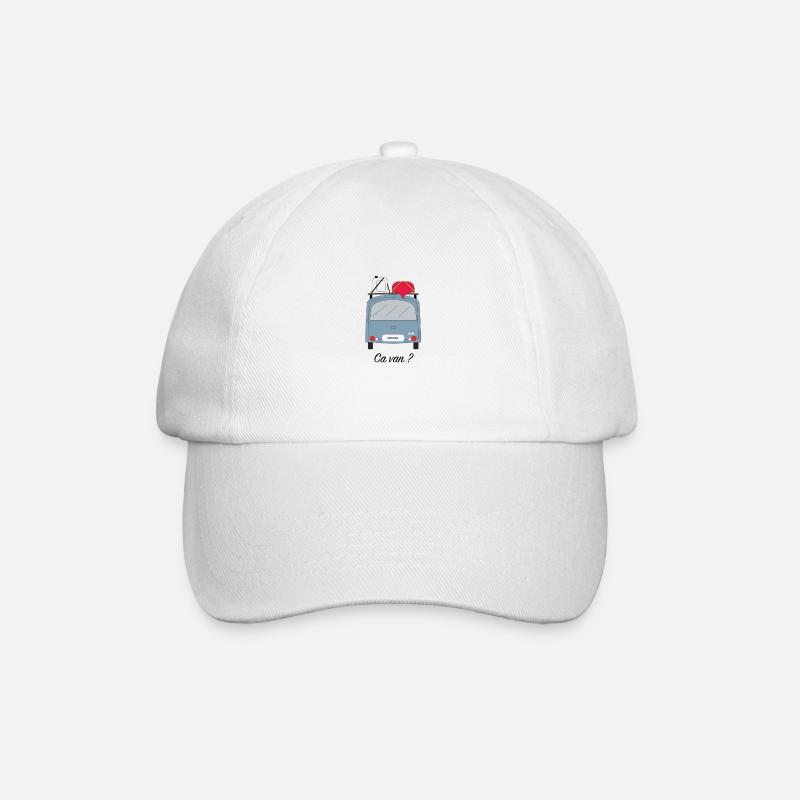 ca van - Baseballkappe - Weiß/Weiß