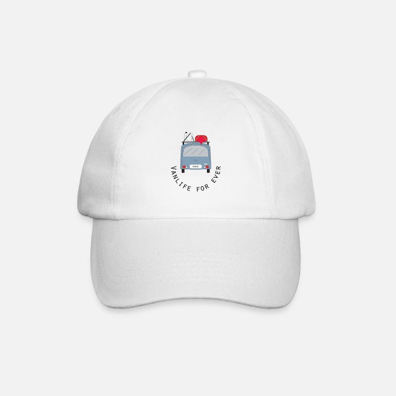Van life for ever - Casquette classique - blanc/blanc