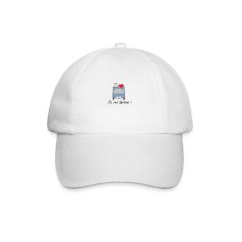Van Simone - Casquette classique - blanc/blanc - Devant