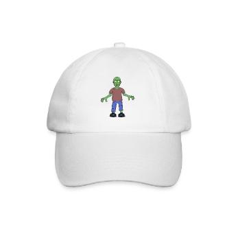 Zombie - Baseball Cap - white/white - Front