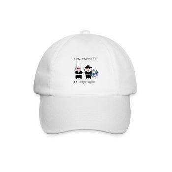 PUR PRODUIT DE BRETAGNE - Casquette classique - blanc/blanc - Devant