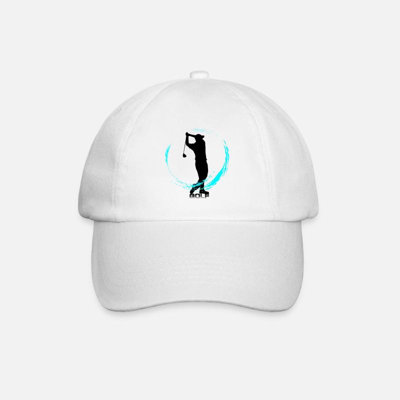 le golf - Casquette classique - blanc/blanc