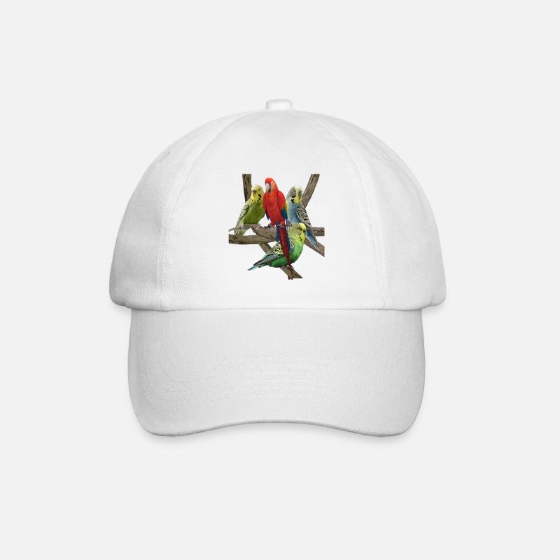 Perruque - Casquette classique - blanc/blanc