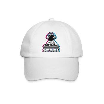 DJ SPACE TECHNO TRICOLORE - TREND 2021 - Casquette classique - blanc/blanc - Devant